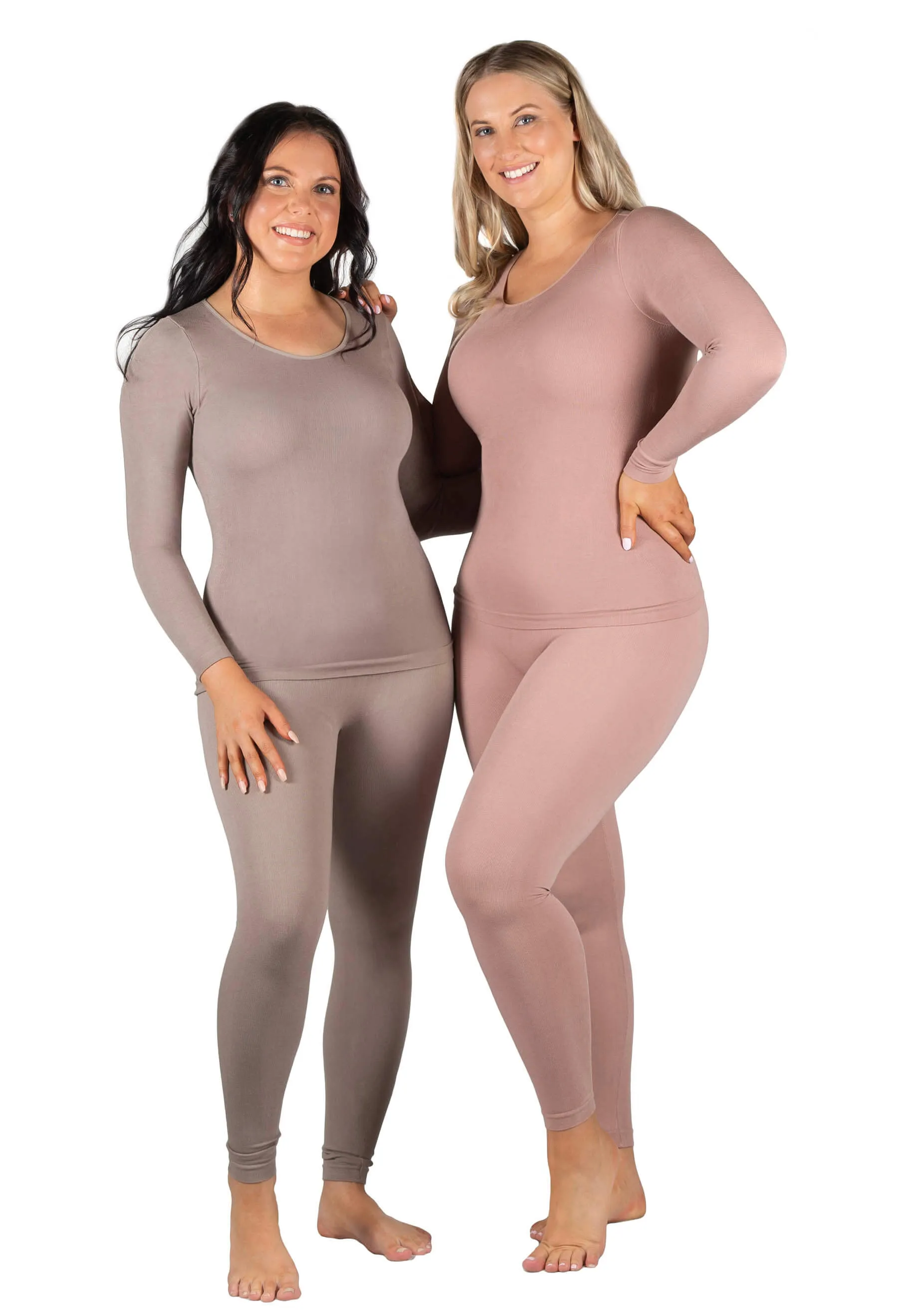 Seamless Thermal Leggings - 2 Pack