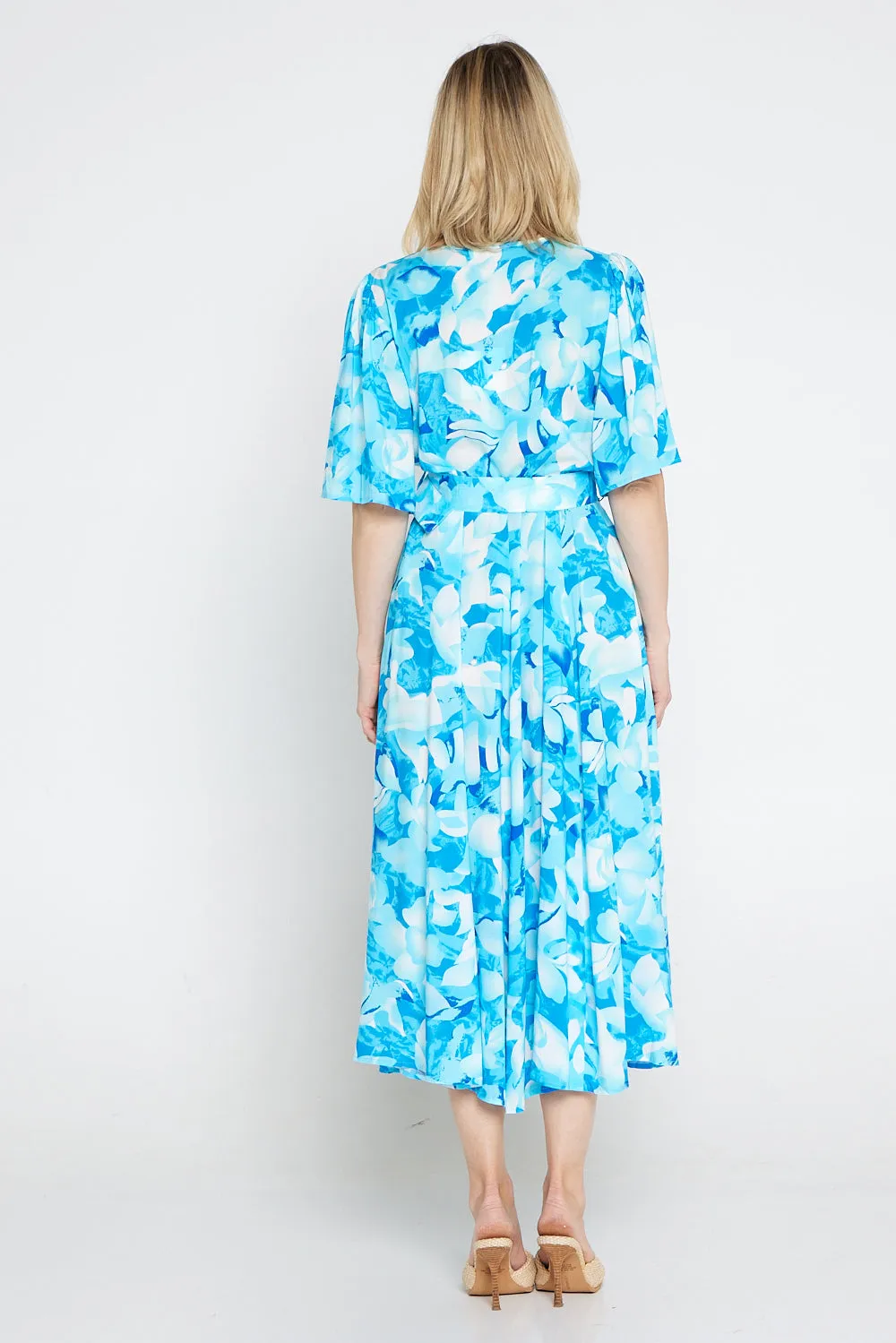 Sherine Dress - Azure Print