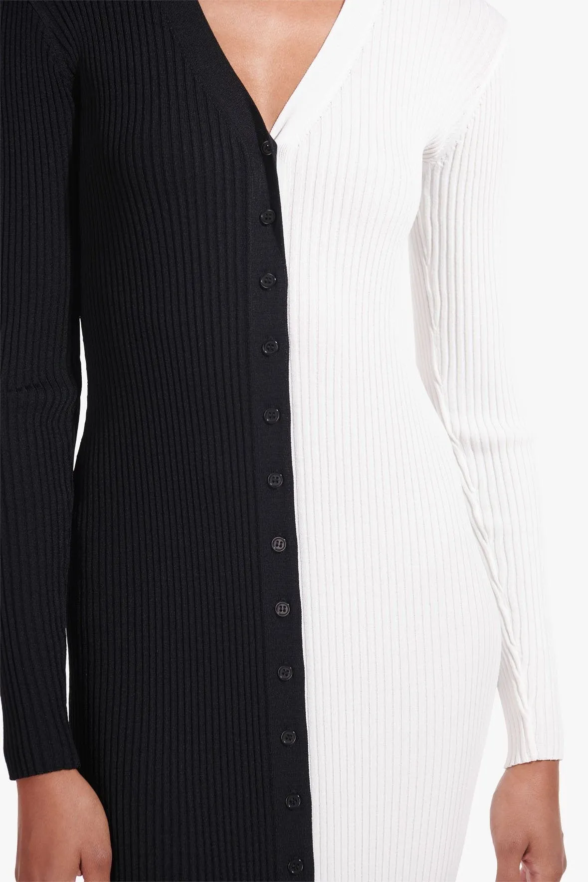 SHOKO SWEATER | BLACK WHITE