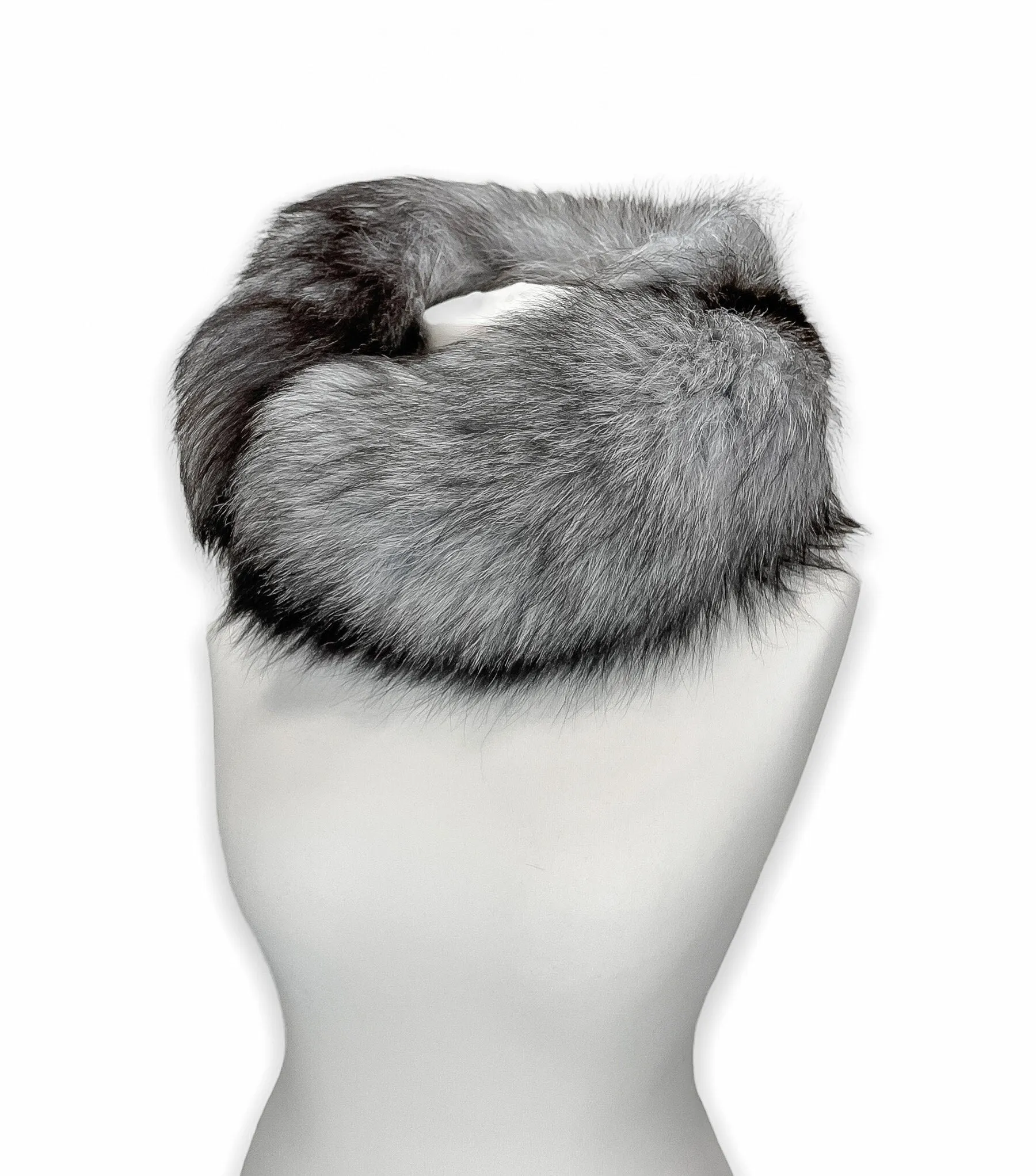 Silver Fox Fur Collar