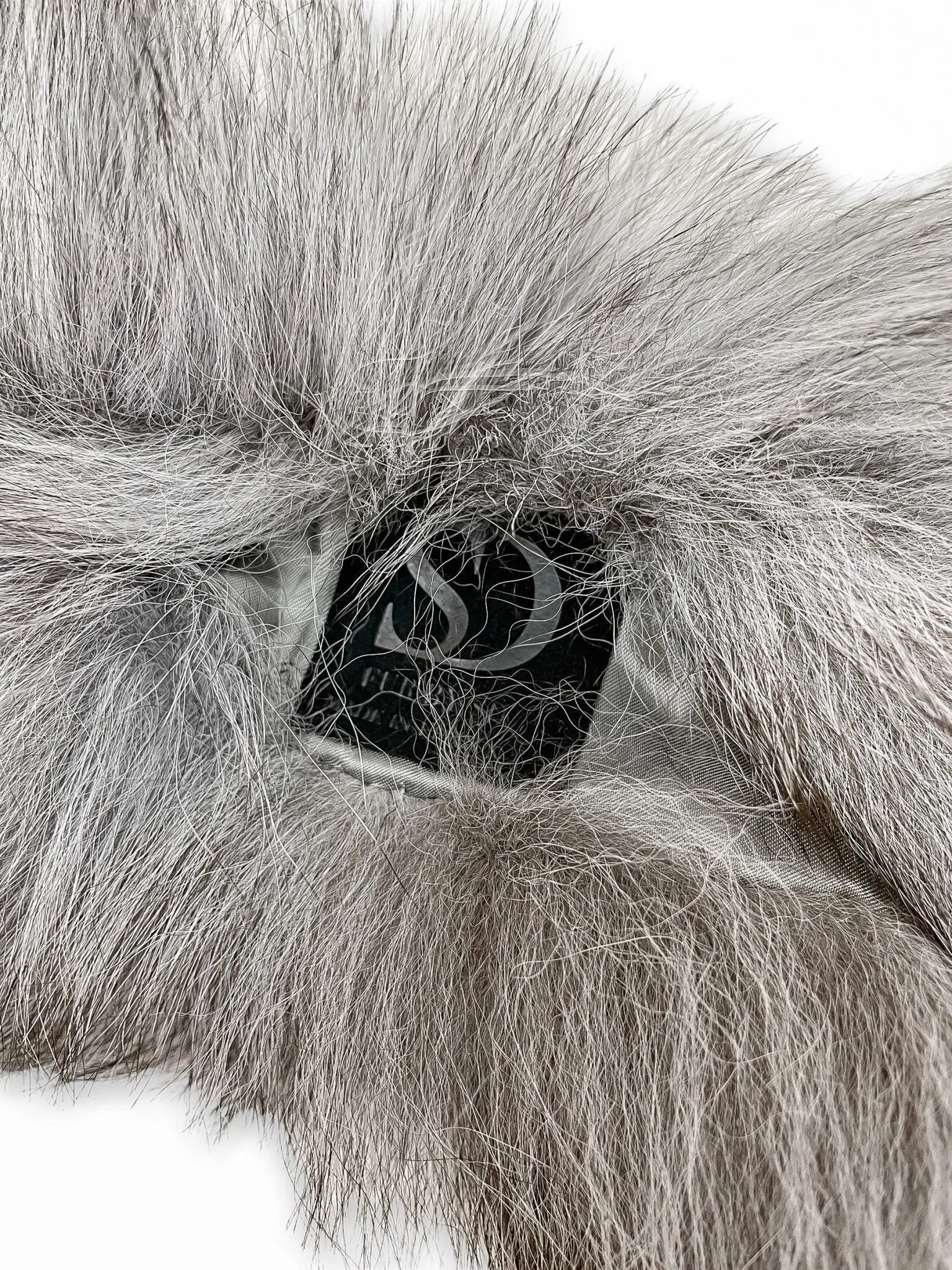 Silver Fox Fur Collar