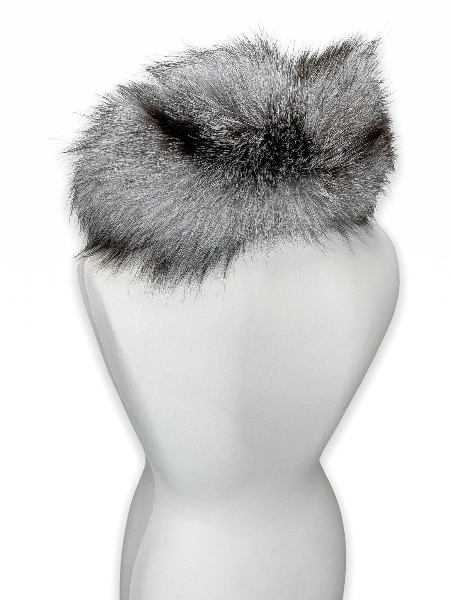 Silver Fox Fur Collar