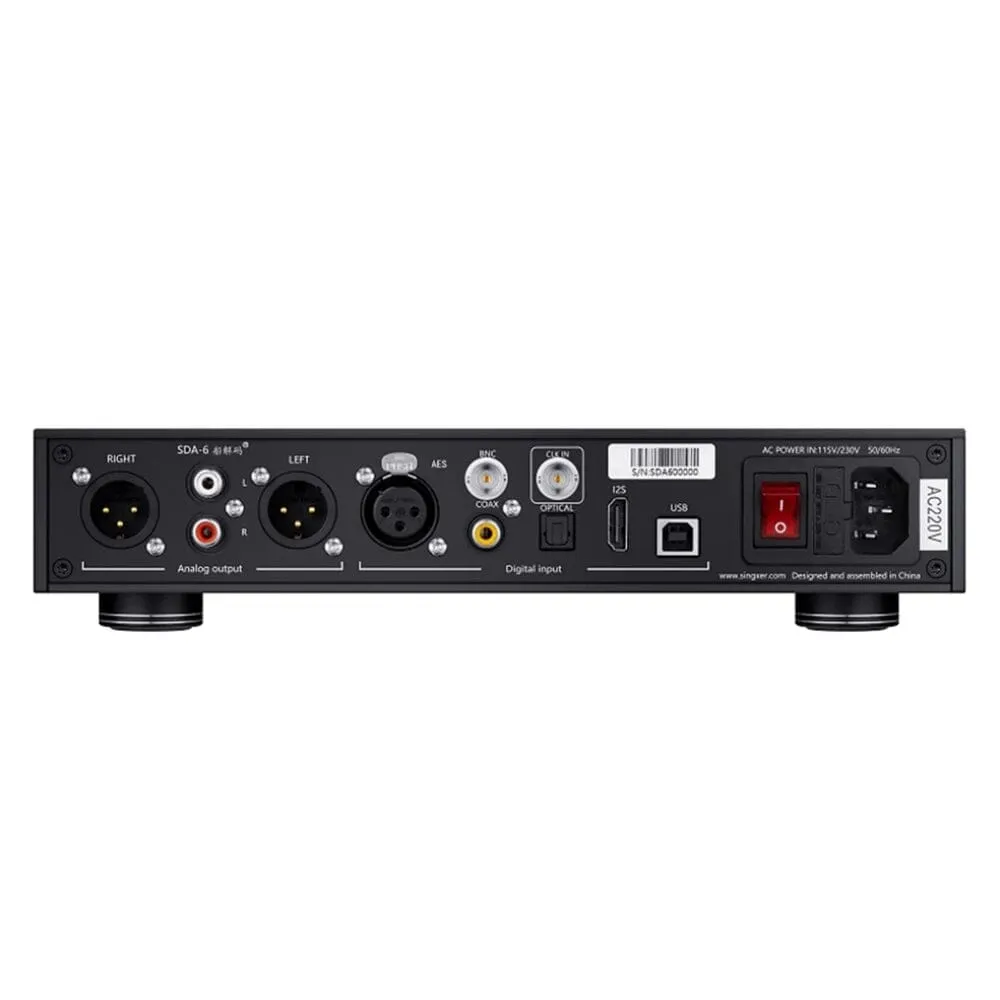 Singxer SDA-6 PRO2 / PRO 2 Dual AK4499EX Digital to Analog Convertor (DAC)