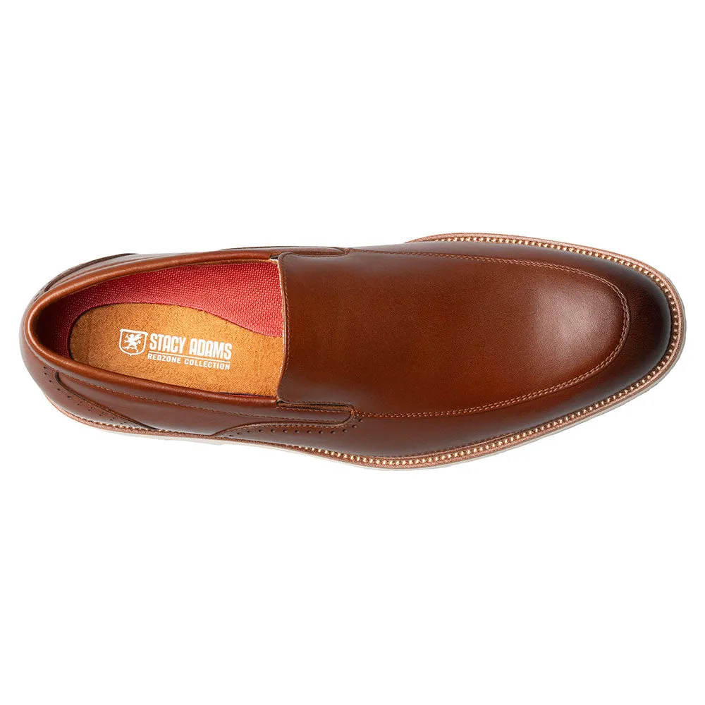 Stacy Adams Wellington Chocolate Men’s Moc Toe Slip On Shoes