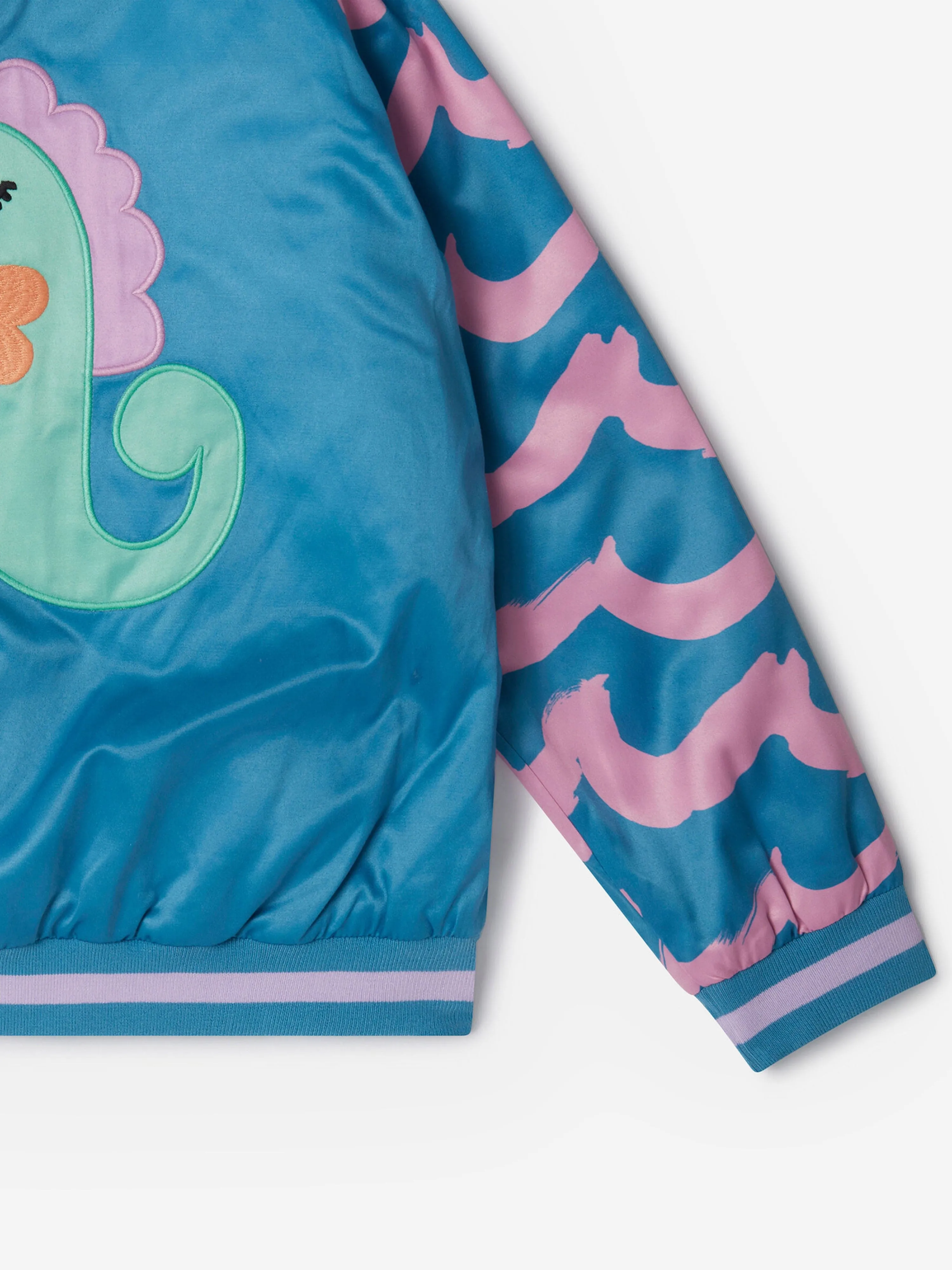 Stella McCartney Girls Seahorses Jacket in Blue