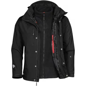 Stormtech Men's Black Ranger 3-In-1 System Jacket