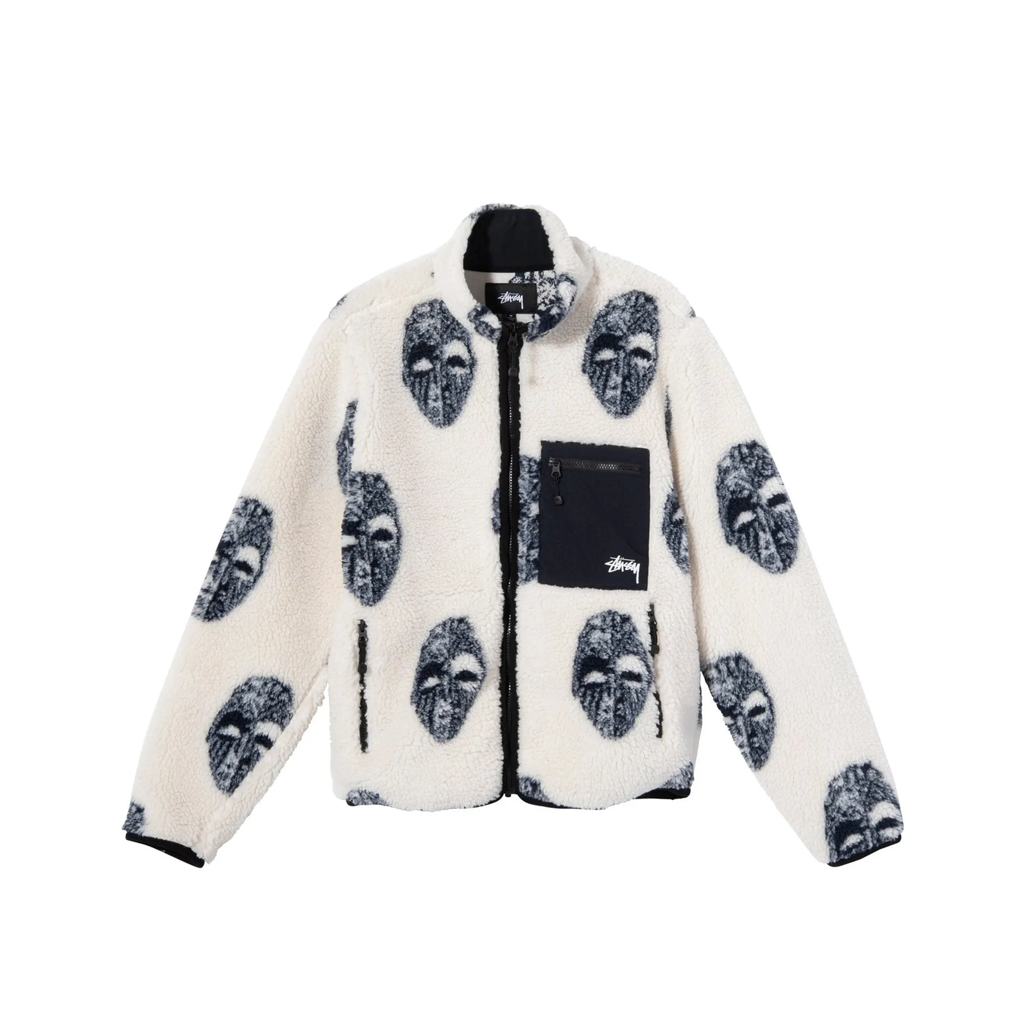 Stussy Mask Jacquard Sherpa