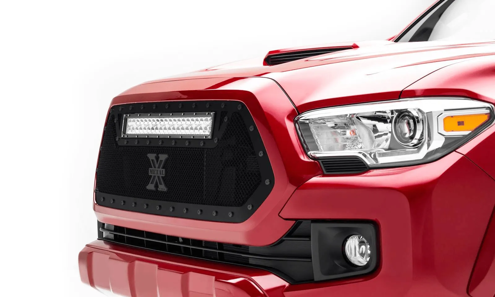 T-Rex Black Stealth Torch Grille w/20" LED Light - 2023-2016 Toyota Tacoma (6319411-BR)