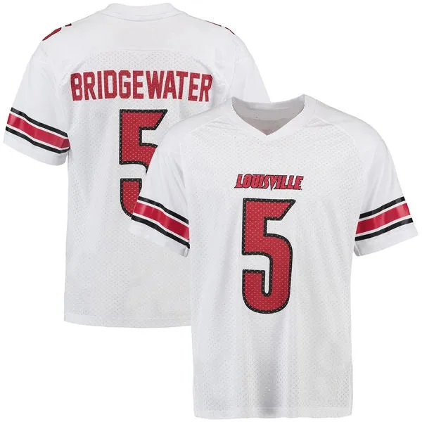 Teddy Bridgewater Louisville Cardinals College Football Throwback Jersey