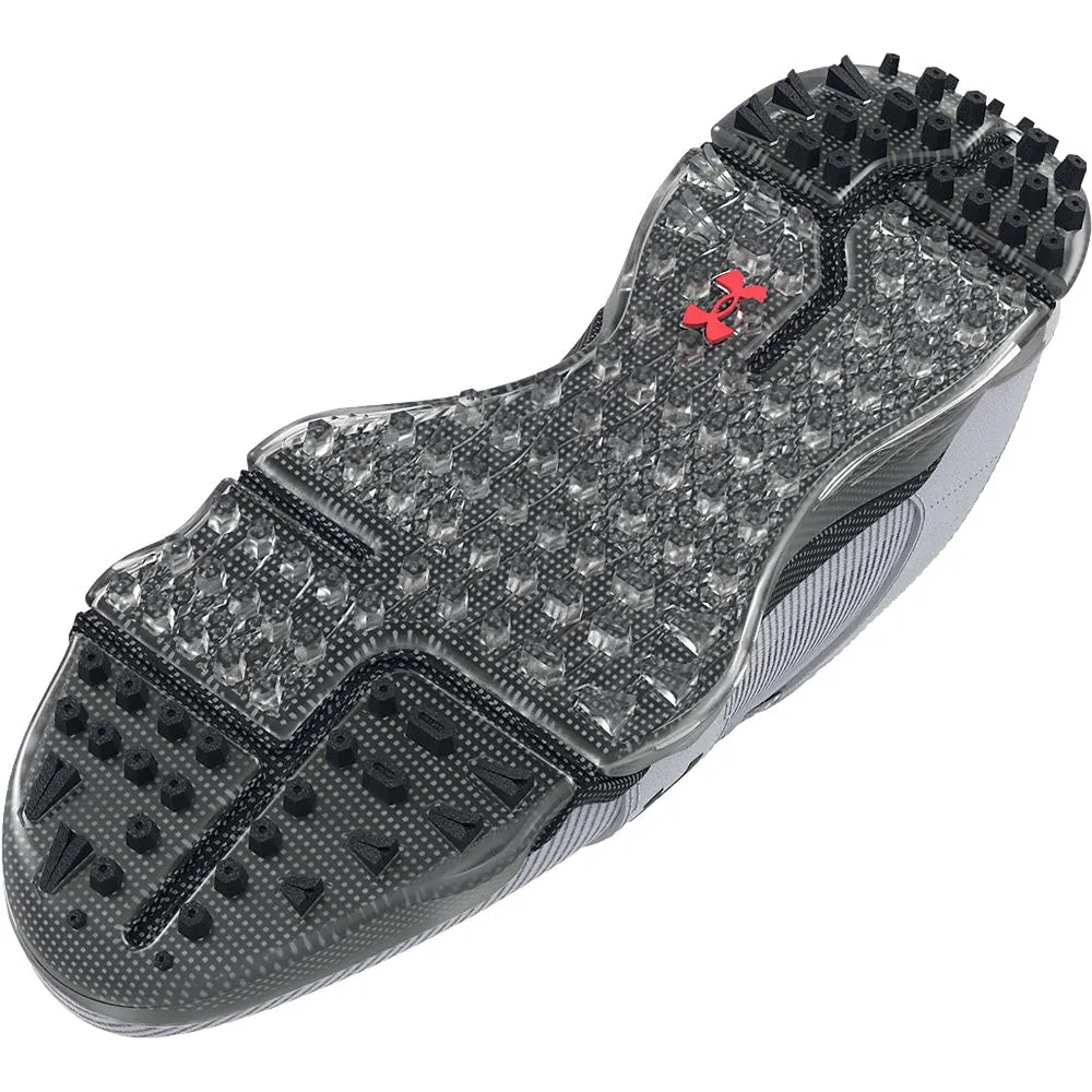 Under Armour HOVR Tour Wide Fit Waterproof Spikeless Shoes - Mod Grey