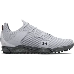 Under Armour HOVR Tour Wide Fit Waterproof Spikeless Shoes - Mod Grey