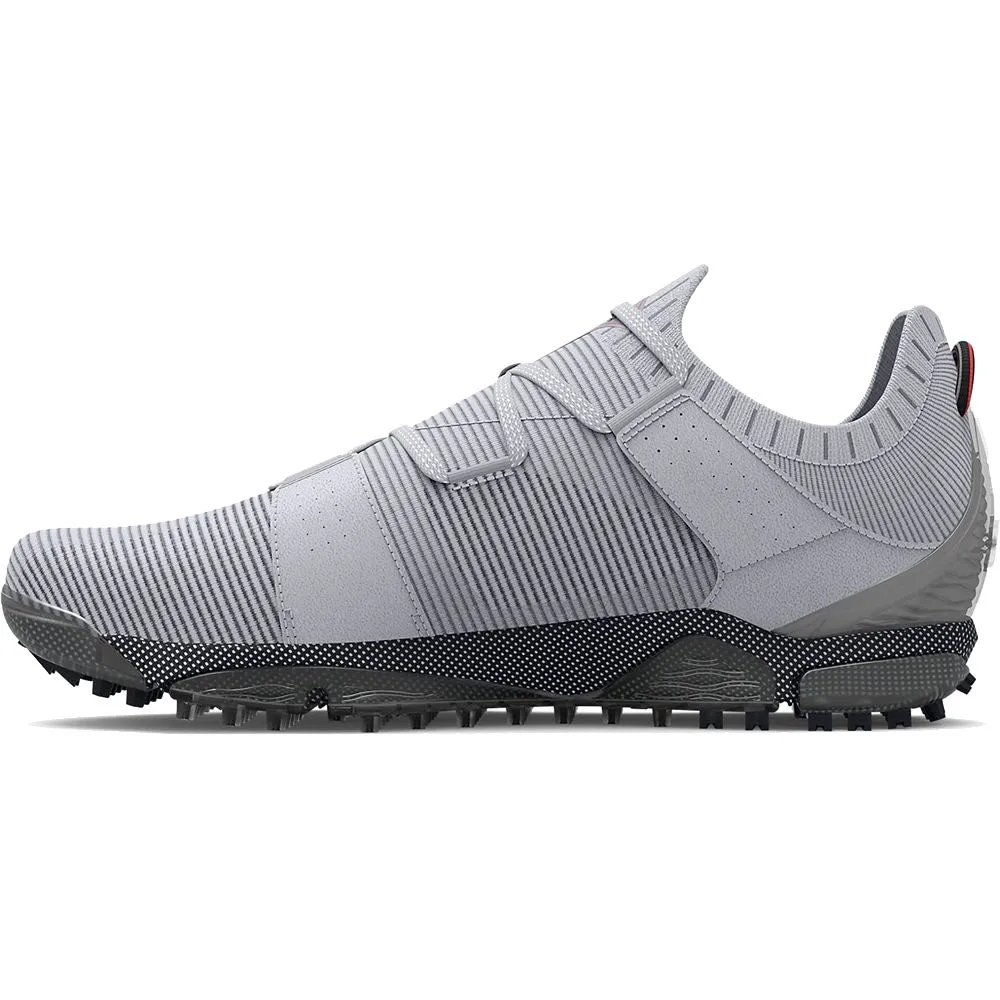 Under Armour HOVR Tour Wide Fit Waterproof Spikeless Shoes - Mod Grey