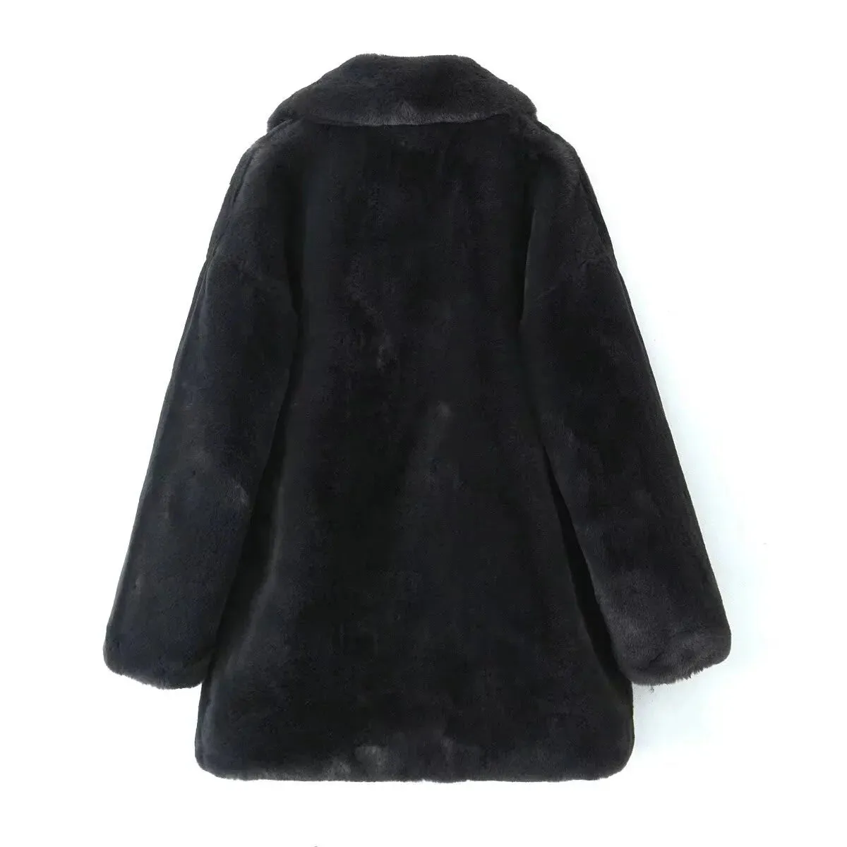 Wenkouban-Winter Outfits Christmas Rayna Faux Fur Coat