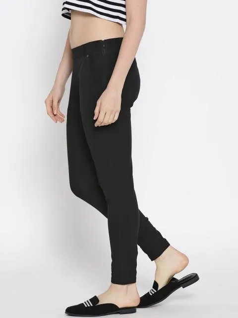 Women Solid Slim Fit Chinos