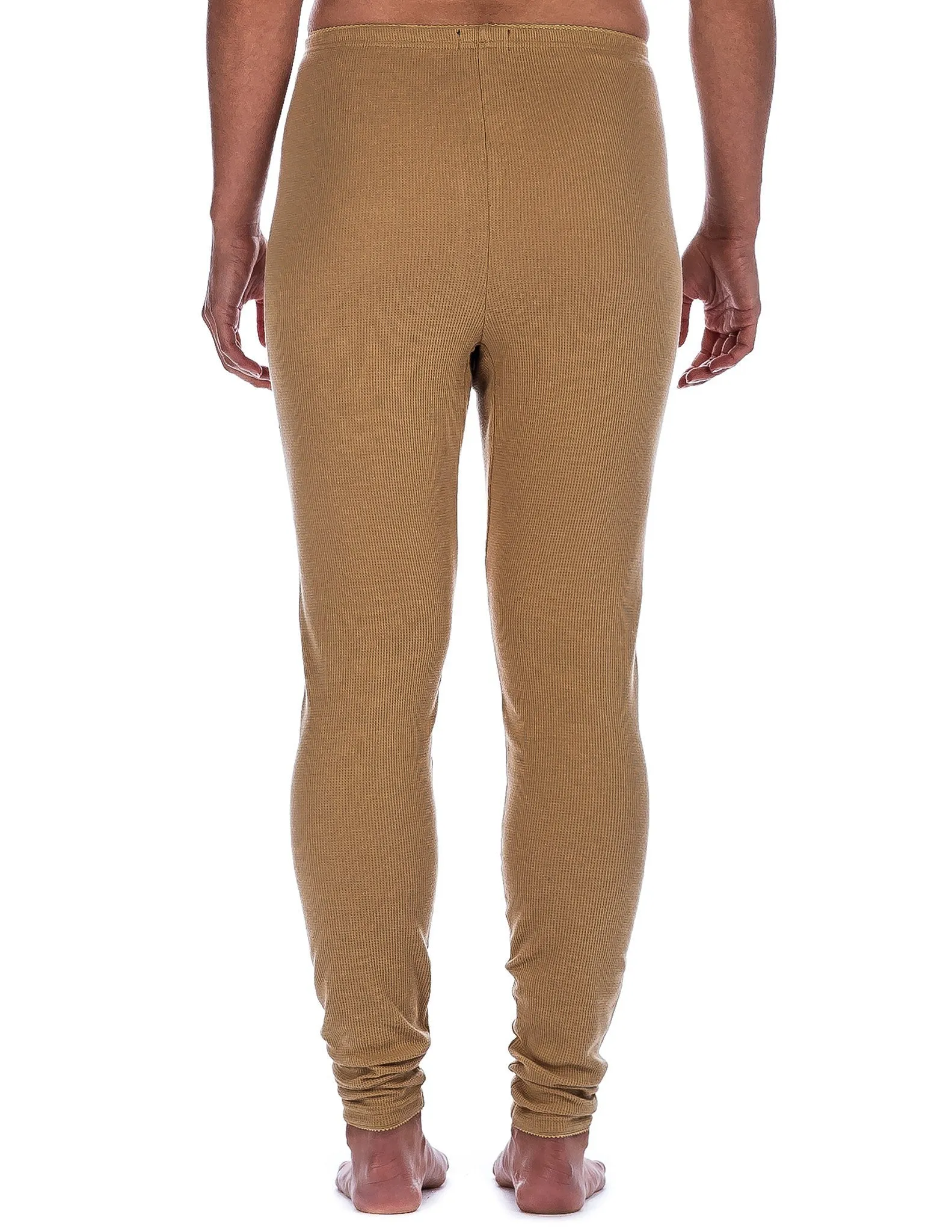 Women's Classic Waffle Knit Thermal Long John Pants