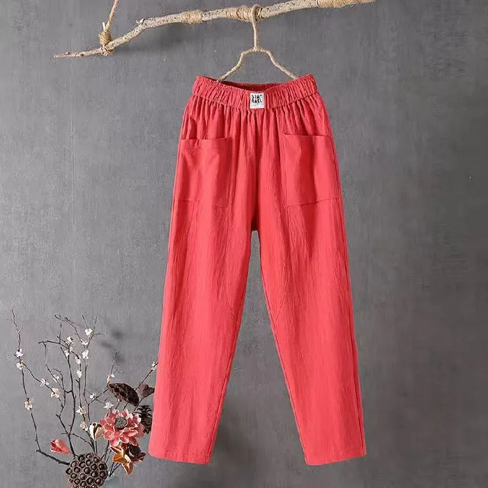 Women's Loose Pants( Smaller than normal size,please order at least 1 size up)