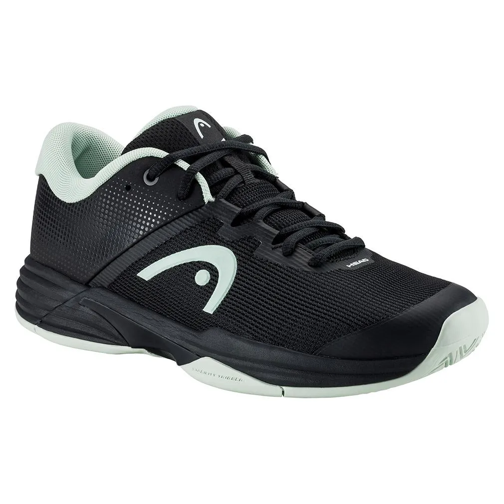 Women's Revolt Evo 2.0 Tennis Shoes Black and Aqua