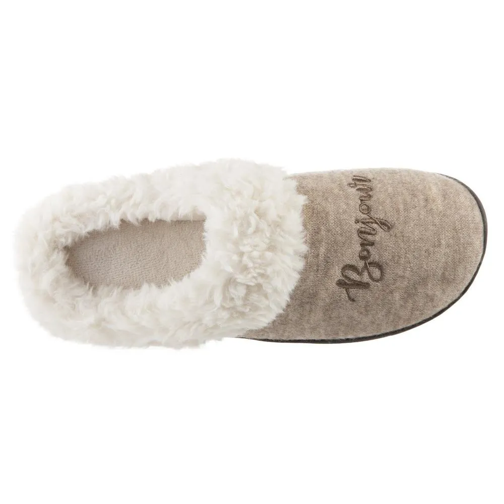 Women’s Sweater Knit Novelty Clog Slippers