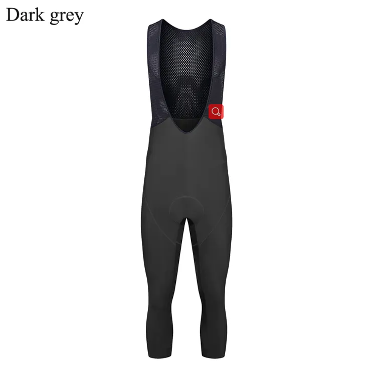 YKYW Men's Pro Tight Cycling Bib 3/4 Pants 5H Ride Winter 5-10℃ Thermal Fleece 3 Colors