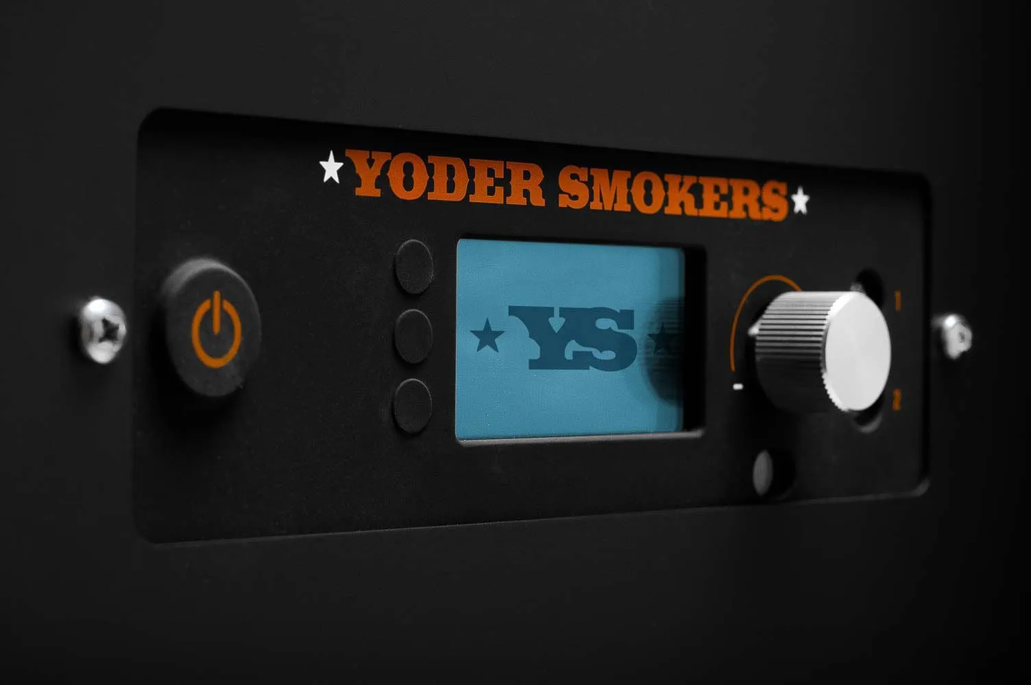 Yoder Smokers YS640S Competition Cart Pellet Grill, 10" Wheels and Stainless Shelves