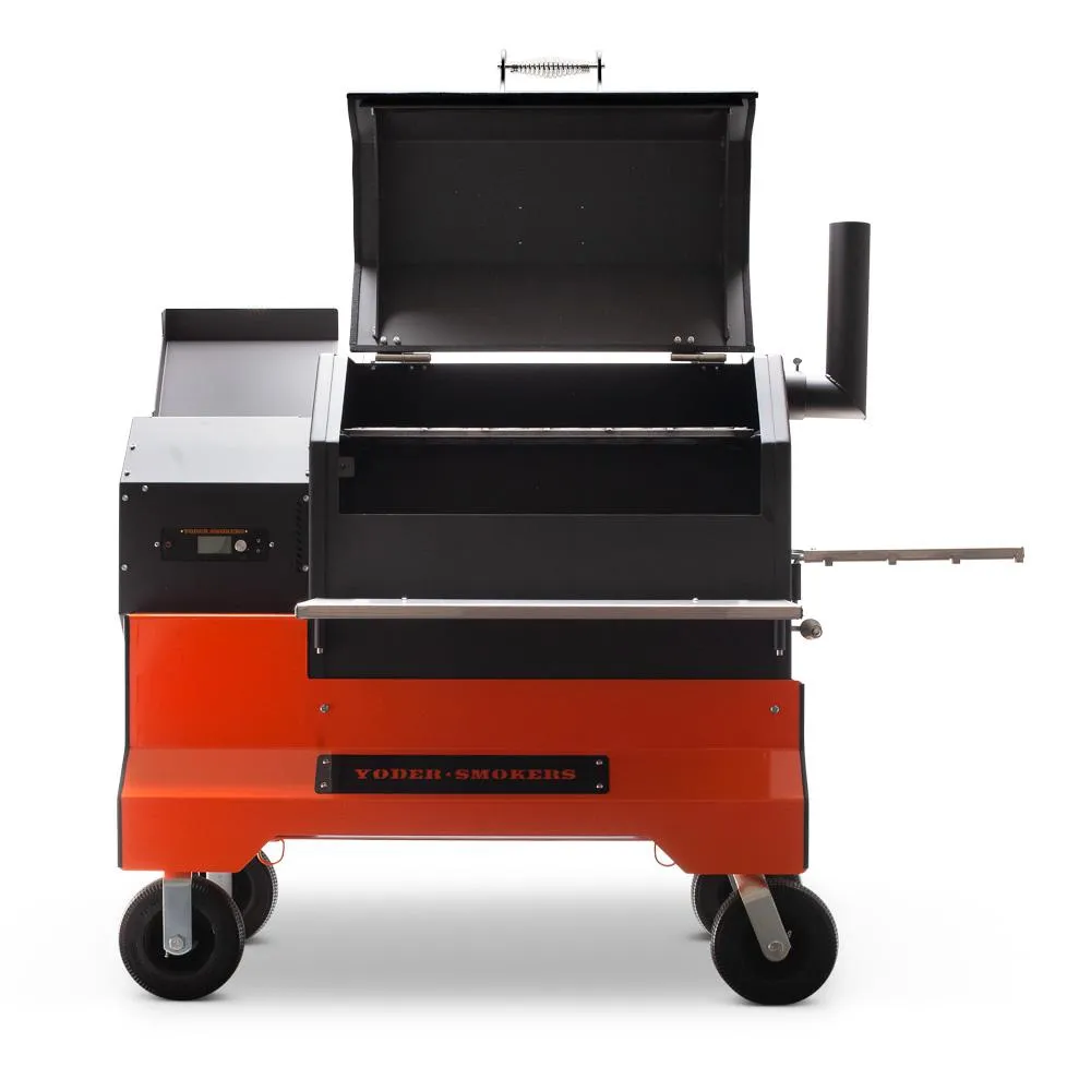 Yoder YS640S Competition Pellet Grill - Orange