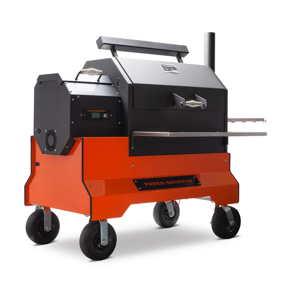 Yoder YS640S Competition Pellet Grill - Orange